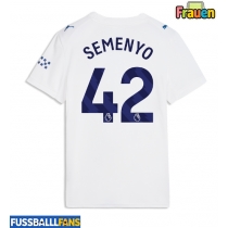 Manchester City Antoine Semenyo #42 3rd trikot Frauen 2026-27 Kurzarm